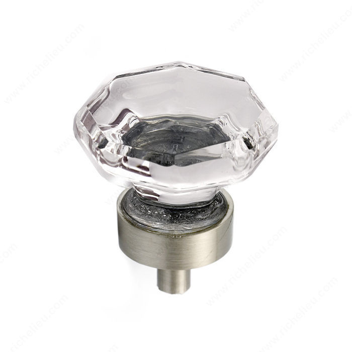 Eclectic Metal and Acrylic Knob - 1008,PRO-PACK 2