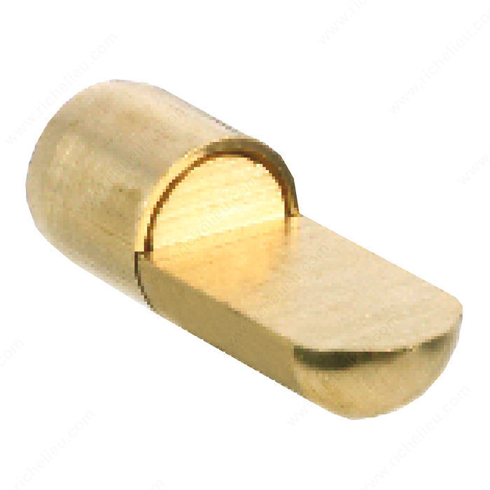 Metal Shelf Pin with Sleeve Brass - 1/4"pin sleve 8mm (5/16"), set of 4pcs 128130+129130, norwalk10pc
