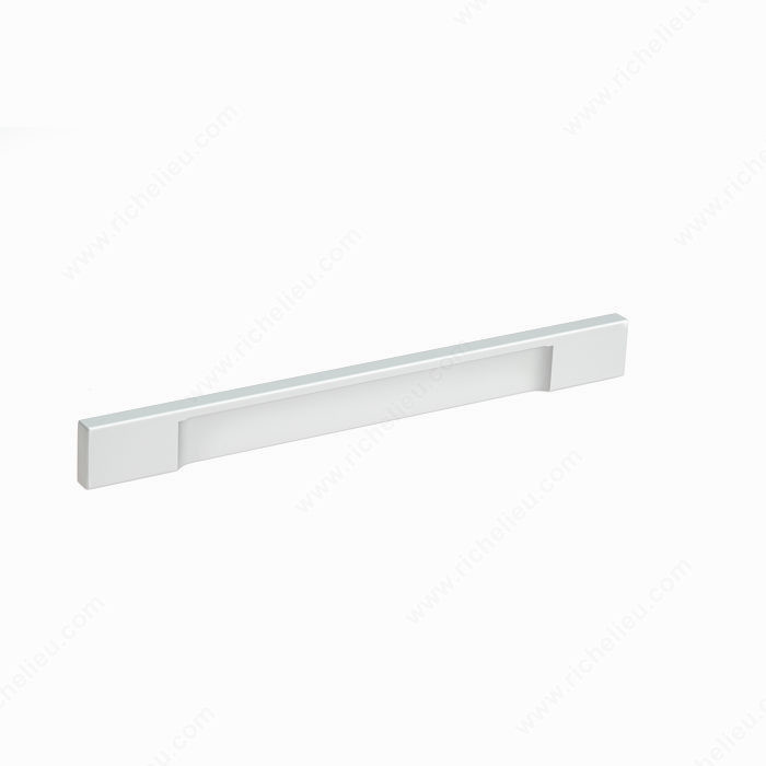 Contemporary Aluminum Pull - 1310, Center to Center 192 mm, Length - Overall Dimensions 217 mm, Screw/Nail M4 (Included)