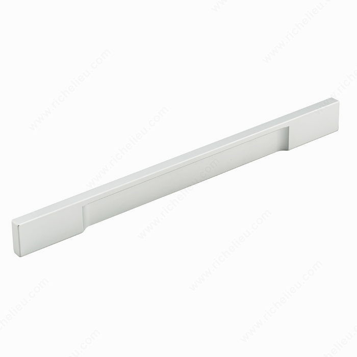 Contemporary Aluminum Pull - 1310, Center to Center 224 mm, Length - Overall Dimensions 249 mm, Screw/Nail M4 (Included)
