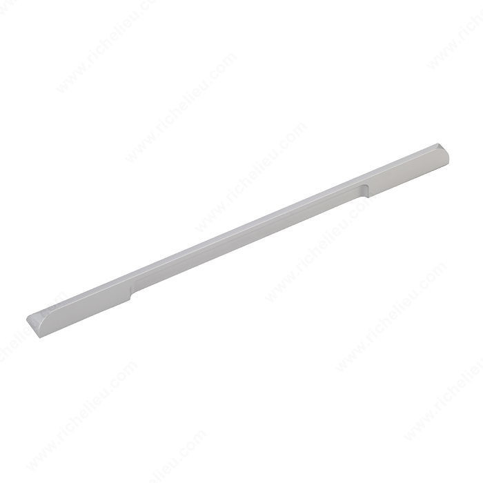 Contemporary Aluminum Pull - 1341, Center to Center 320 mm, Length - Overall Dimensions 345 mm