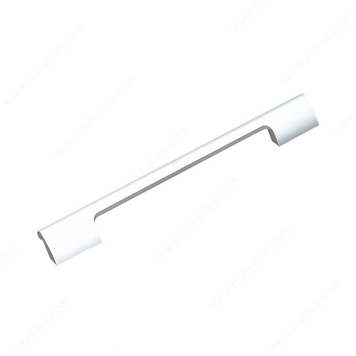 Contemporary Aluminum Pull - 1390, Center to Center 320 mm, Length - Overall Dimensions 370 mm