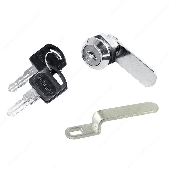 Cam Lock for Panel Thickness up to 12 mm, Key Type Keyed Different