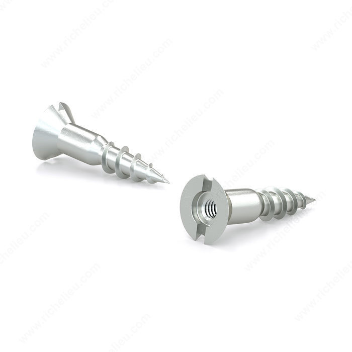 Wood Screw, Slotted Flat Head (#10), Coarse Thread, Regular Wood Point, Decorative screw, Length 25 mm PRO-PACK 3