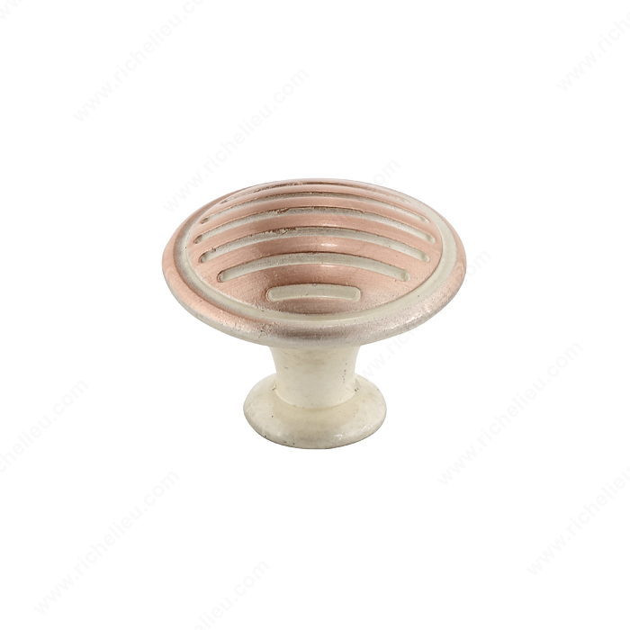 Traditional Metal Knob - 1693, Finish Inca