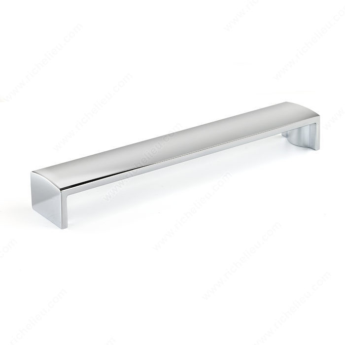Contemporary Metal Pull - 1703, Center to Center 192 mm, Finish Chrome, Length - Overall Dimensions Min. 200 mm