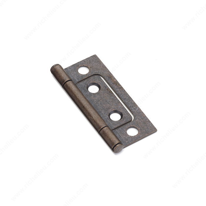 Classic Metal Bifold Hinge - 2050, Finish Distressed Antique Copper, Finish Number M41, Color Group Reds, Roses, & Rusts, Screw/Nail Wood Screw (Included) PRO-PACK 3