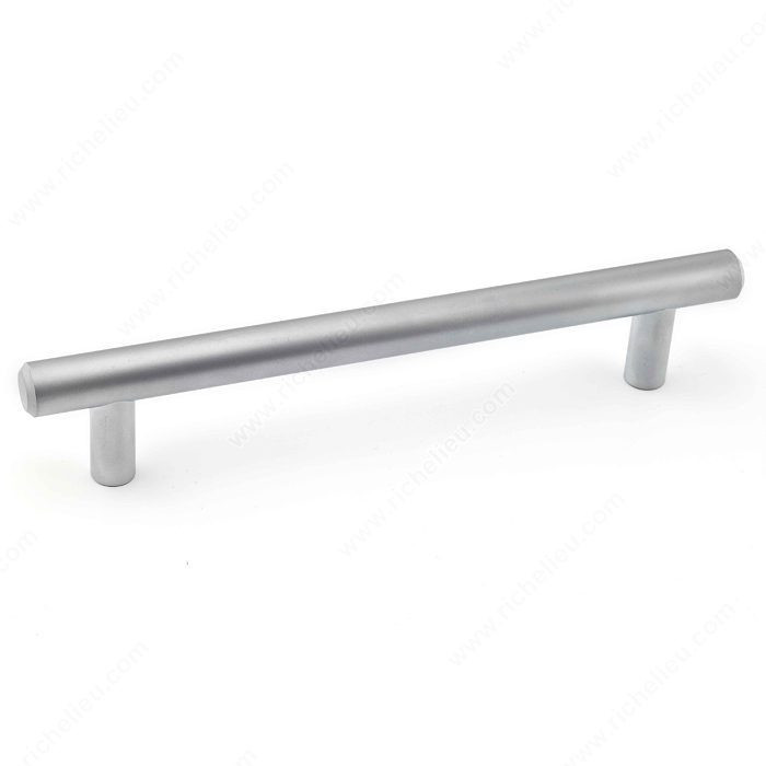 Contemporary Metal Pull - 205, RoHS compliant, Center to Center 3 in, Finish Matte Chrome PRO-PACK 2