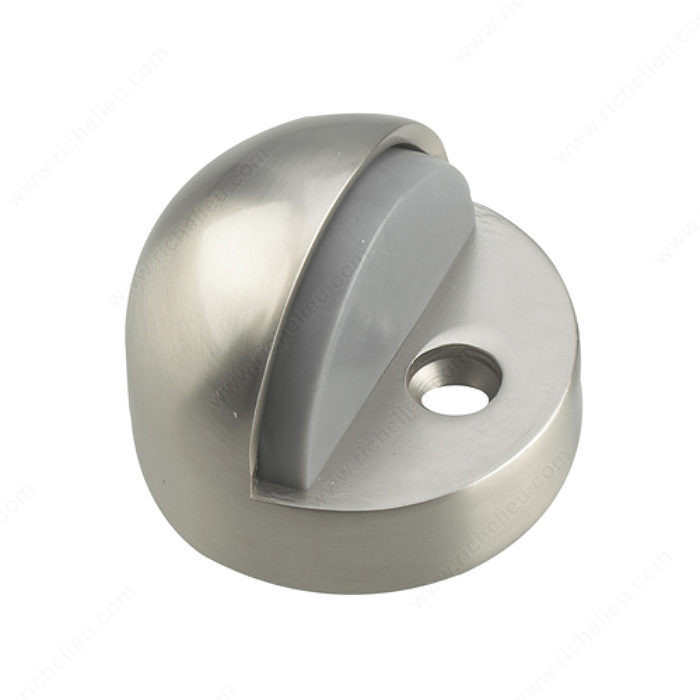 High-Profile Dome Stop, Finish Brushed Nickel, Collection Door Hardware, Our Divisions Richelieu PRO-PACK 2