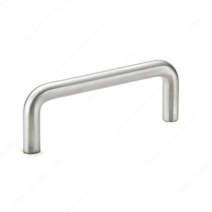 Functional Metal Pull - 221, Center to Center 3 in, Length - Overall Dimensions 84 mm, Screw/Nail 8/32 (Included) PRO-PACK 5