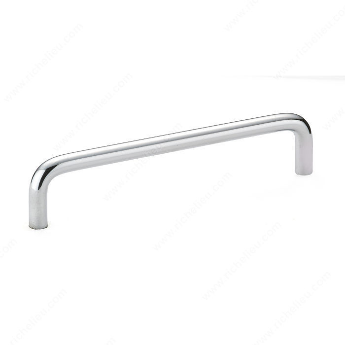 Contemporary Metal Pull - 2288, BHMA A156.9 certificate, RoHS compliant, Center to Center 5 in, Finish Chrome, Length - Overall Dimensions 135 mm PRO-PACK 5