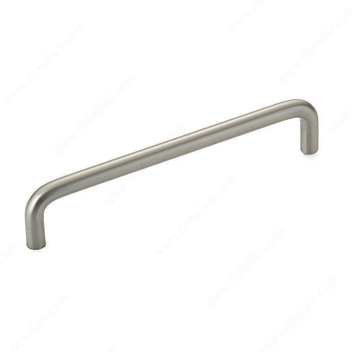 Contemporary Metal Pull - 2288, BHMA A156.9 certificate, RoHS compliant, Center to Center 5 in, Finish Brushed Nickel, Length - Overall Dimensions 135 mm PRO-PACK 5