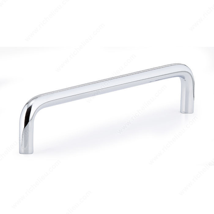 Contemporary Metal Pull - 2288, BHMA A156.9 certificate, RoHS compliant, Center to Center 6 in, Finish Chrome, Length - Overall Dimensions 160 mm PRO-PACK 5