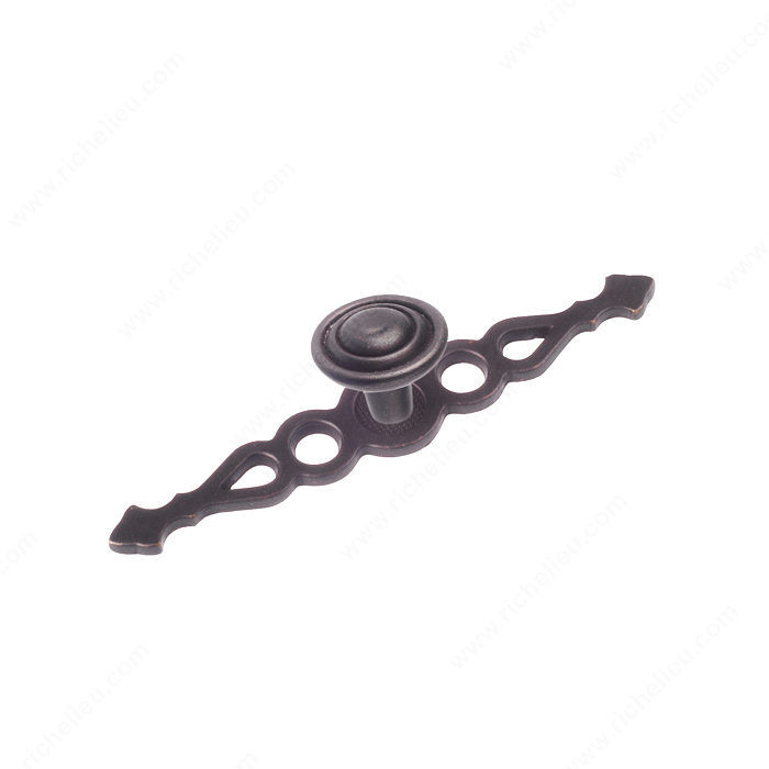 Traditional Metal Knob - 2360, Finish Anthracite PRO-PACK 3