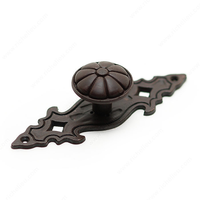 Traditional Metal Knob - 2361, Finish Rust PRO-PACK 2