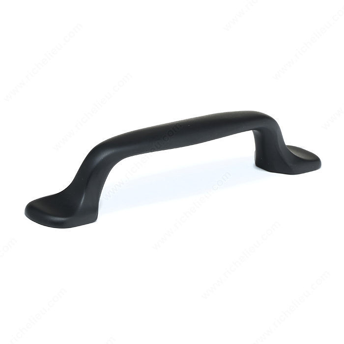 Traditional Metal Pull - 2377, Finish Matte Black