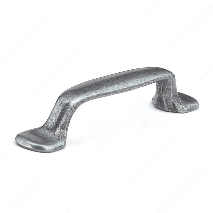 Traditional Metal Pull - 2377, Finish Natural Iron
