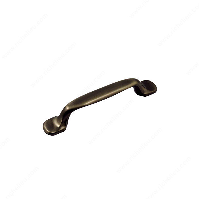 Traditional Metal Pull - 2377, Finish Black Nickel