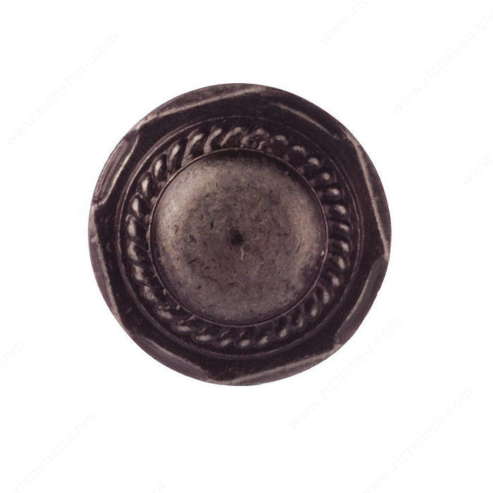 Traditional Metal Knob - 2390, Finish Anthracite PRO-PACK 5