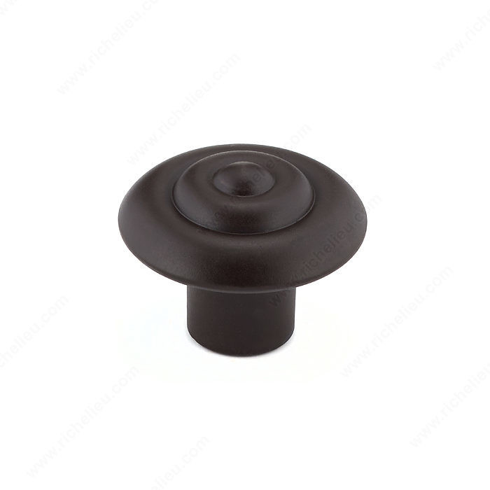Traditional Metal Knob - 2391, Finish Rust PRO-PACK 3
