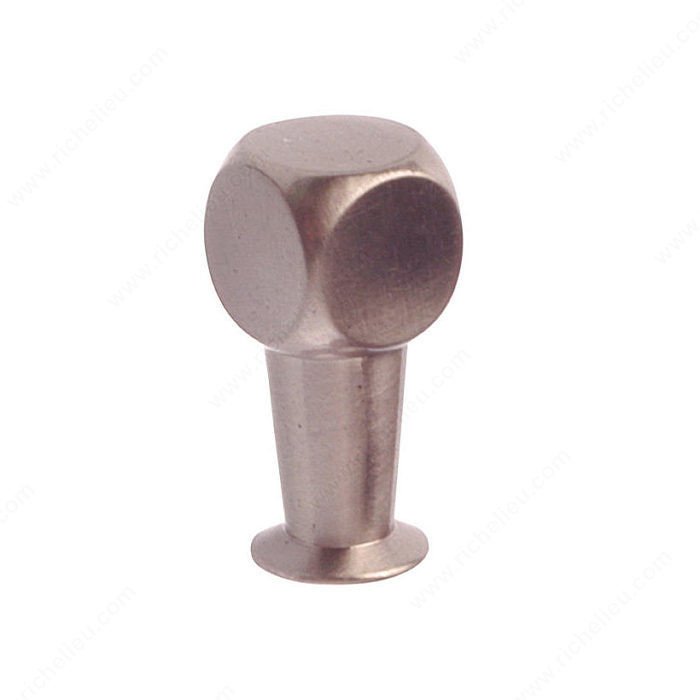 Traditional Metal Knob - 2392, Finish Brushed Nickel PRO-PACK 3