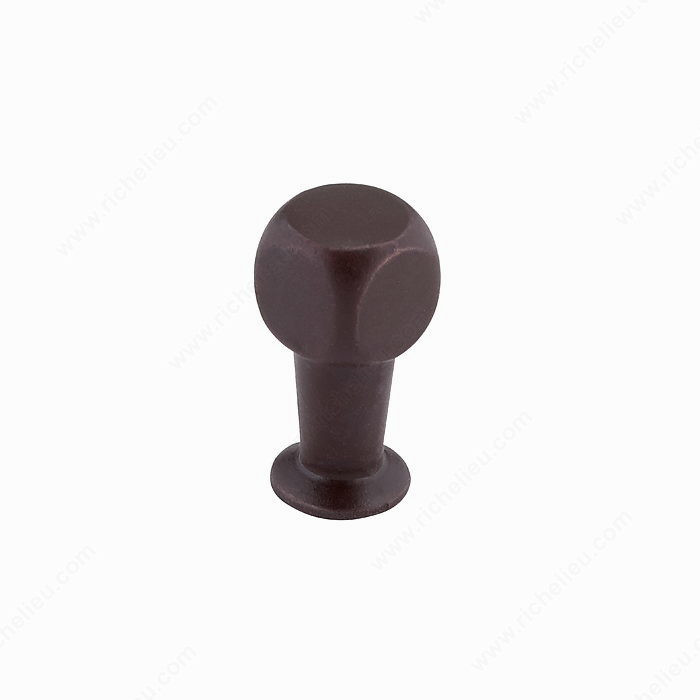 Traditional Metal Knob - 2392, Finish Rust PRO-PACK 3
