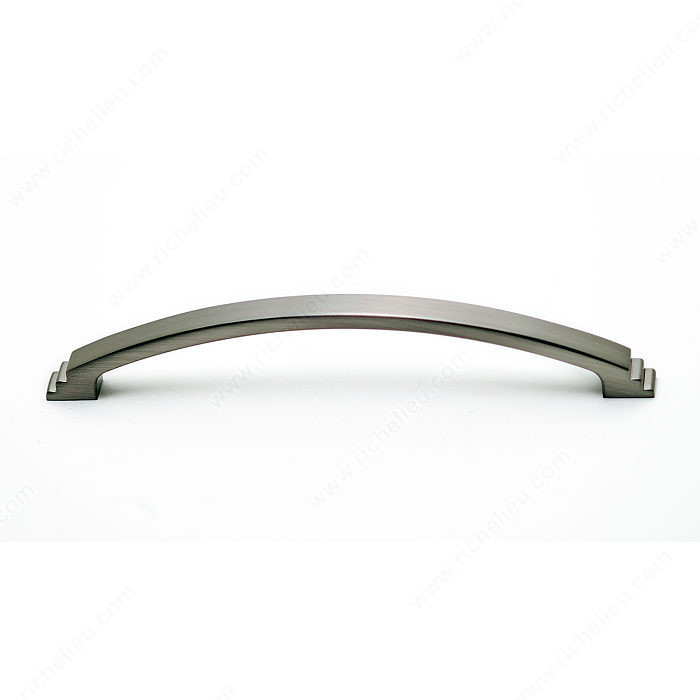Transitional Metal Pull - 2525, Center to Center 128 mm, Finish Brushed Nickel