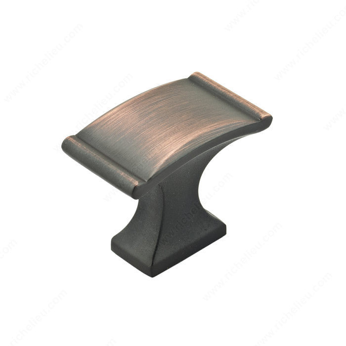 Traditional Metal Knob - 2606, Finish Brushed Oil-Rubbed Bronze PRO-PACK 3