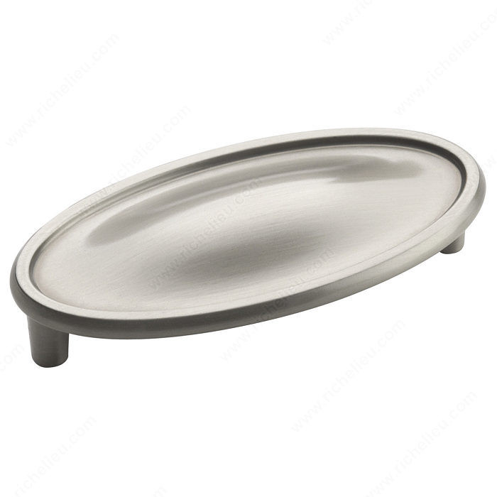 Traditional Zinc Pull - 26126, Finish Satin Nickel