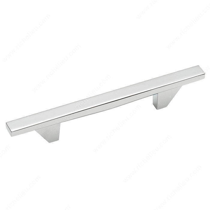 Contemporary Zinc Pull - 26135, Finish Polished Chrome
