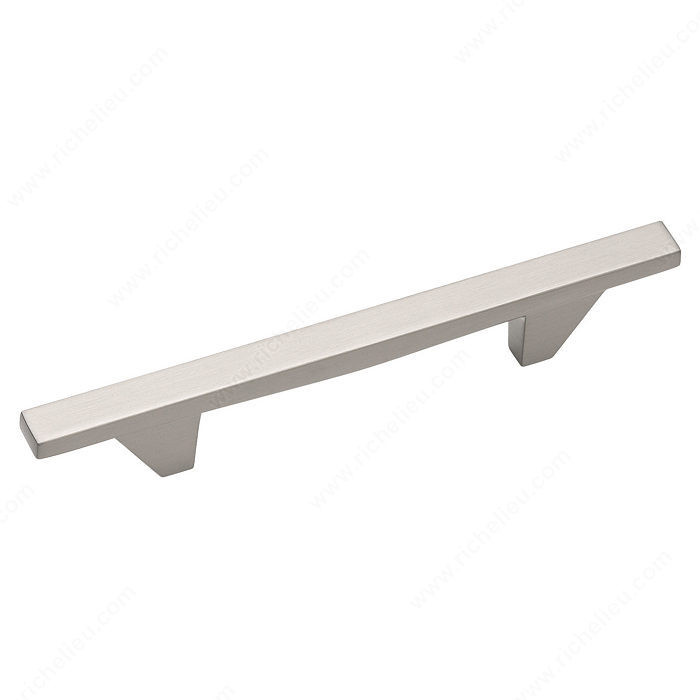 Contemporary Zinc Pull - 26135, Finish Satin Nickel