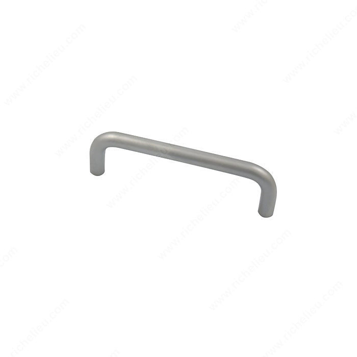Functional Steel Pull - 26 and 332, RoHS compliant, Center to Center 3 1/2 in, Finish Matte Chrome, Material Steel, Length - Overall Dimensions 97 mm PRO-PACK 5