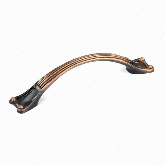 Traditional Metal Pull - 2695, Finish Antique Copper PRO-PACK 3