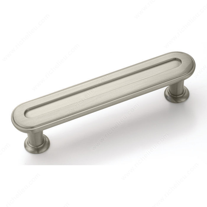 Transitional Zinc Pull - 27024, Finish Satin Nickel