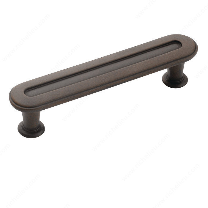 Transitional Zinc Pull - 27024, Finish Antique Rust