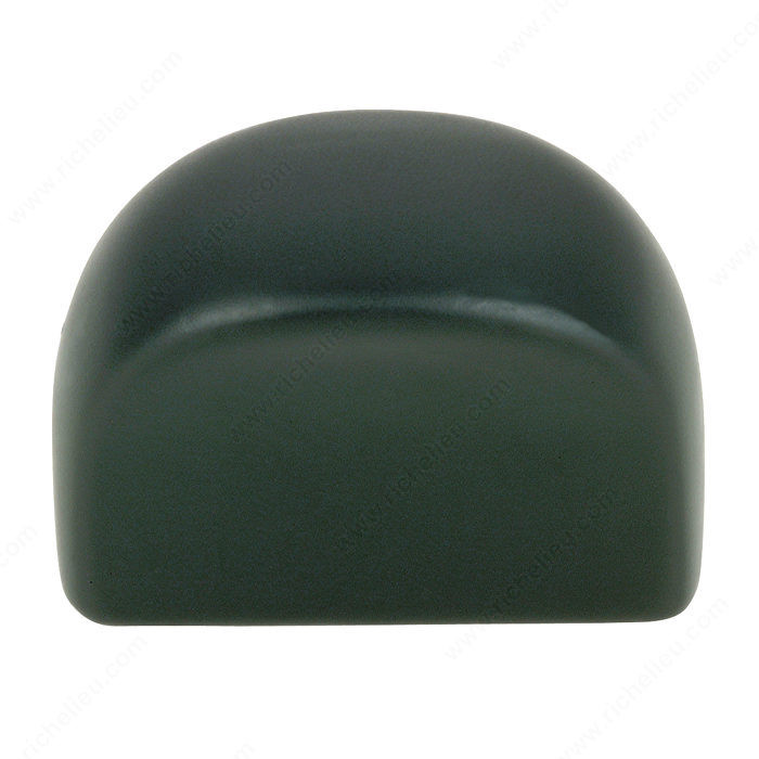 Contemporary Metal Knob - 2813, Finish Matte Black PRO-PACK 2