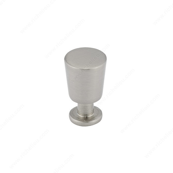 Contemporary Metal Knob - 2881, Screw/Nail 8/32 (Included) PRO-PACK 3