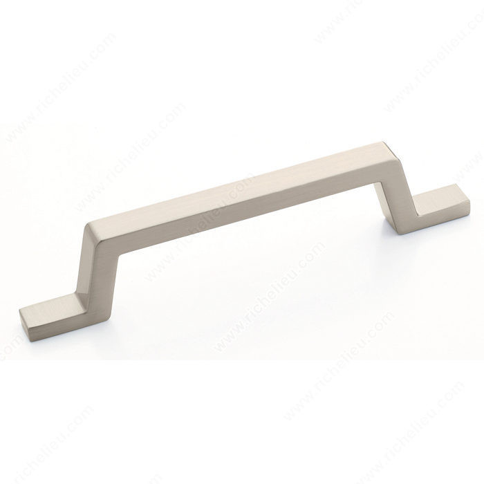 Contemporary Zinc Pull - 29200, Finish Satin Nickel