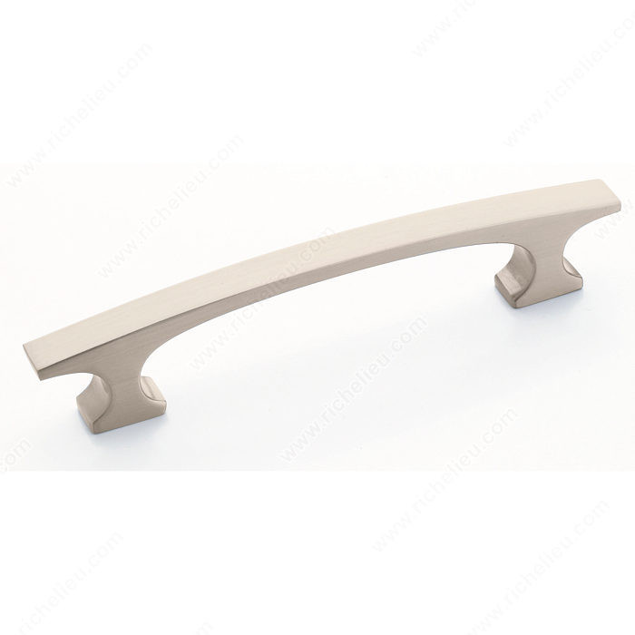 Contemporary Zinc Pull - 29202, Finish Satin Nickel
