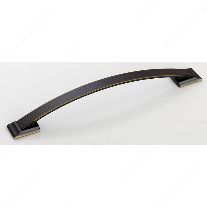 Transitional Zinc Pull - Candler Collection 293, Center to Center 8 in, Finish Venetian Bronze