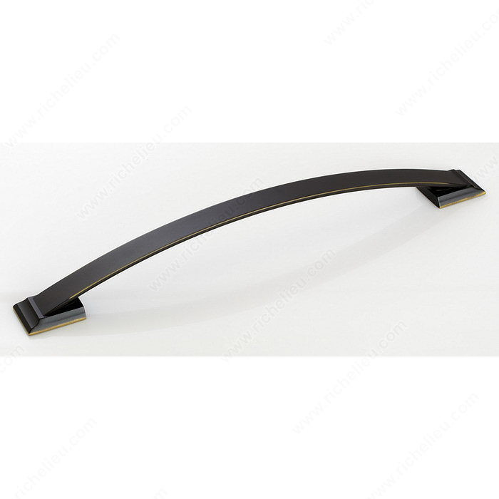 Transitional Zinc Pull - Candler Collection 293, Center to Center 12 in, Finish Venetian Bronze