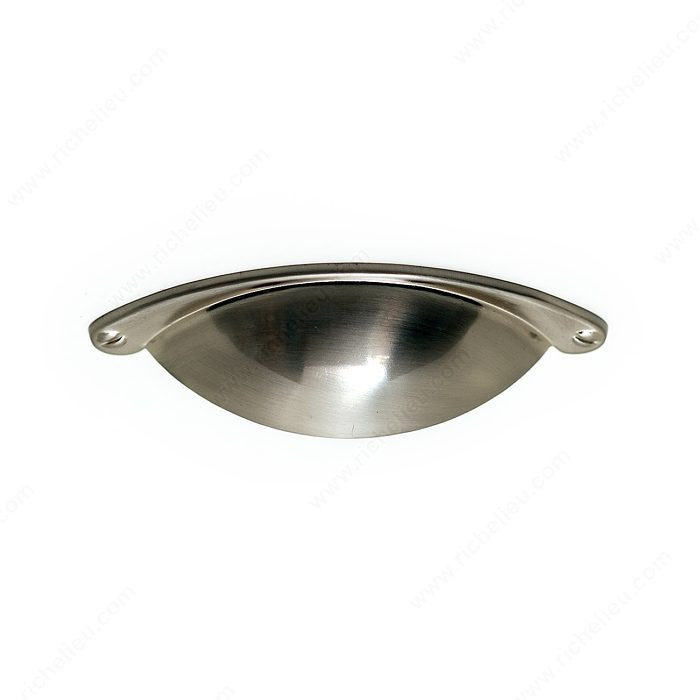 Traditional Metal Pull - 3034, Finish Brushed Nickel PRO-PACK 2