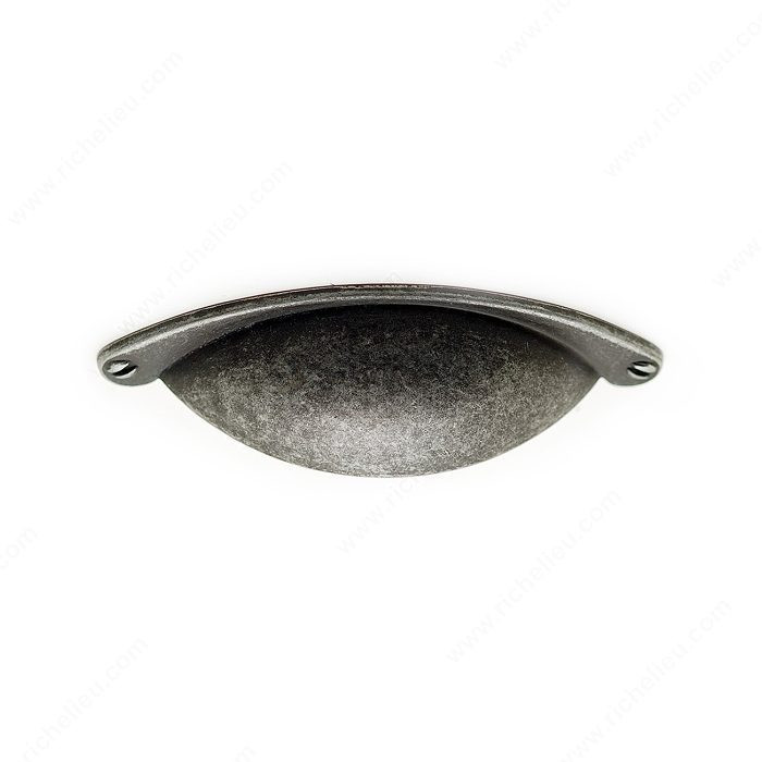 Traditional Metal Pull - 3034, Finish Natural Iron PRO-PACK 2
