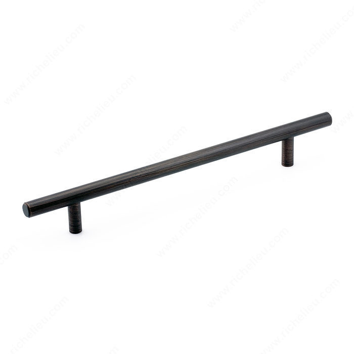 Contemporary Metal Pull - 305, RoHS- compliant, Center to Center 192 mm, Finish Brushed Oil-Rubbed Bronze, Material Metal PRO-PACK 2