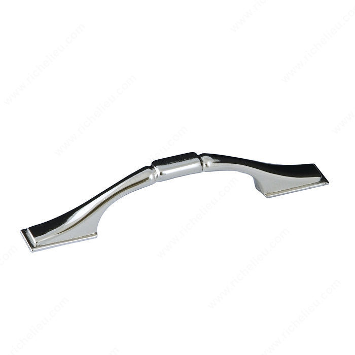 Traditional Metal Pull - 3079, Center to Center 3 in, Finish Polished Nickel, Projection - Overall Dimensions 24 mm PRO-PACK 3