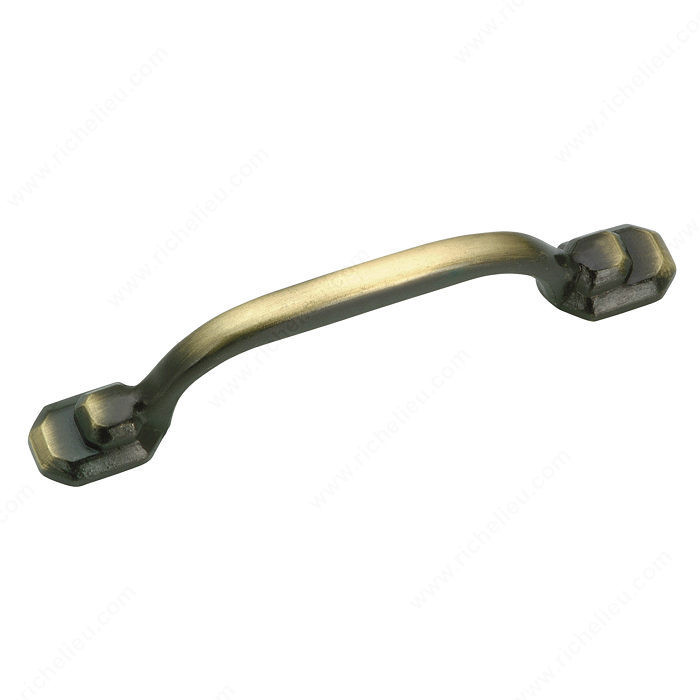 Traditional Metal Pull - 3073, Finish Burnished Brass PRO-PACK 5