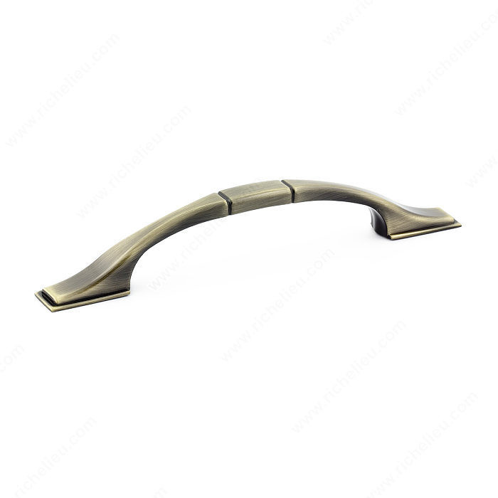 Traditional Metal Pull - 3079, Center to Center 96 mm, Finish Antique English, Projection - Overall Dimensions 27 mm PRO-PACK 2