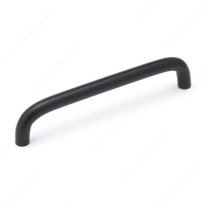 Functional Metal Pull - 332, Center to Center 128 mm, Finish Matte Black, Projection - Overall Dimensions 28 mm PRO-PACK 3