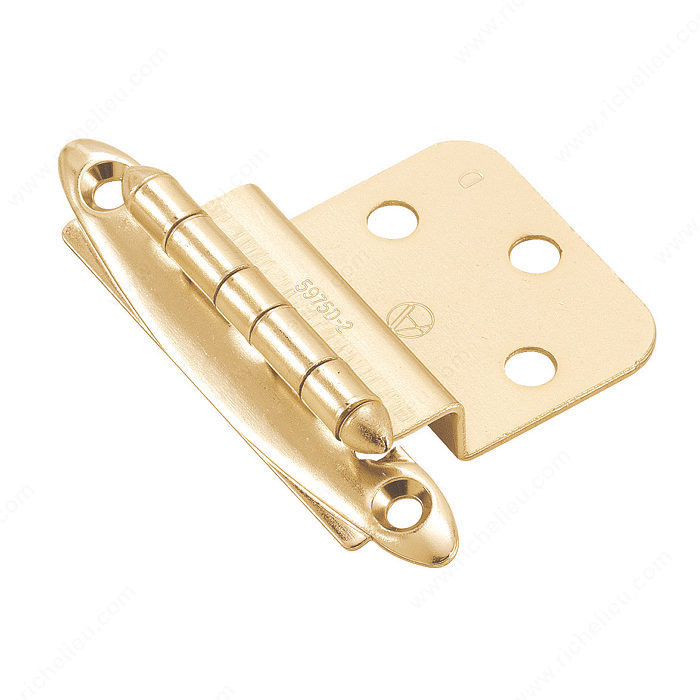 Hinge - 3417, Finish Polished Brass PRO-PACK 2