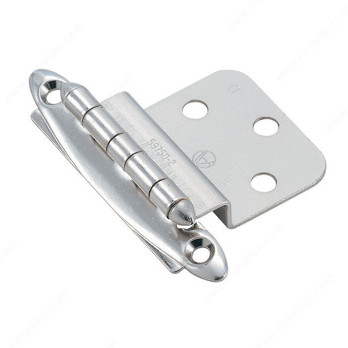 Hinge - 3417, Finish Polished Chrome PRO-PACK 2